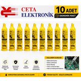 Kurtel Tüp Lehim 60/40 1,2 Mm - 60 Kalay 40 Kurşun 1.2 Mm Pastalı Tüp Lehim 25 Gram - ( 10 Adet)