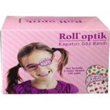 Kurtsan Roll Optik Göz Kapama Bandı Kız 100 Lük Kutu Desenli