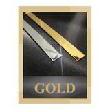 Kurtulan Lazer Tasarım Şerit Pleksi Yapışkanlı Gold Ayna 1.8 Cm X 120 Cm ( 5 Adet )
