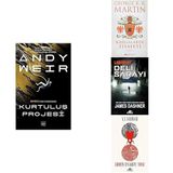 Kurtuluş Projesi,Kargaların Ziyafeti Kısım 1,Labirent: Deli Sarayı,Sihrin En Koyu Tonu-4 Kitap Set