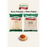 Kuru Fasulye + Pilav Paketi (8 mm Kuru Fasulye + Osmancık Pirinç) - 2 kg