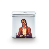 Kuru Kahveci Mehmet Efendi 153 15 21 071 Kahve Sunan Kadın Retro Koleksiyon Metal Kutu