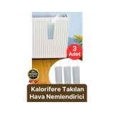 Kuru Ortam Önleyici Su Buharlaştırıcı Petek Üstü Kalorifere Takılan Hava Nemlendirici Suluk 3 Adet Diğer