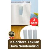 Kuru Ortam Önleyici Su Buharlaştırıcı Petek Üstü Kalorifere Takılan Hava Nemlendirici Suluk 3 Adet