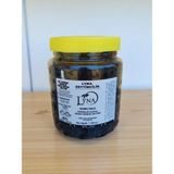 Kuru Sele Gemlik Siyah Zeytin (3xs-4xs Boy, 381-460 Kalibre) - 500 gr