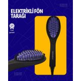 Kuru ve Islak Saça Uygun Elektrikli Seramik Saç Fırçası