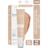 Kuru ve Karma Ciltler Için Yoğun Nemlendirici Bb Krem, Spf 50+,40 ml – Açık / Orta Ton