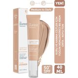 Kuru ve Karma Ciltler Için Yoğun Nemlendirici Bb Krem, Spf 50+,40 ml – Orta / Koyu Ton