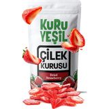 Kuru Yeşil Çilek Kurusu – 100 Gr – Kuru Çilek – Doğal Kurutulmuş Meyve – 2x50 Gr