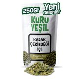 Kuru Yeşil Doğal Çiğ Kabak Çekirdeği İçi 250 gr - Tuzsuz, Katkısız ve Soyulmuş - Yüksek Protein ve Magnezyum Kaynağı Sağlıklı Atıştırmalık