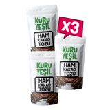 Kuru Yeşil Ham Kakao - Ham Kakao Tozu - Kakao Tozu - Naturel Kakao Tozu - Raw Cacao - 450 gr