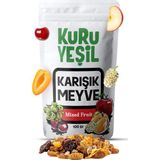 Kuru Yeşil Karışık Meyve Kurusu – 100 Gr – İncir – Elma – Kiraz – Yaban Mersini – Doğal Kurutulmuş Meyve