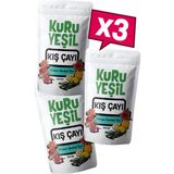 Kuru Yeşil Kış Çayı – 300 Gr – Karışık Meyve Çayı – Bitki Çayı – Detoks – Glutensiz
