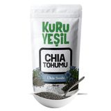Kuru Yeşil%100 Doğal Glutensiz Chia Tohumu - Yüksek Lif ve Protein Kaynağı Çiya Tohumu - Sindirimi Destekler, Smoothie, Yoğurt ve Salatalar İçin Chia Tohumu - 150 gr