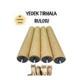 kuruçay pet kedi tırmalaması 35cm yedek tırmalama borusu 1adet