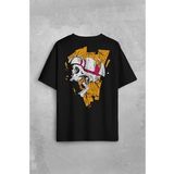 Kurukafa Metal Skull Rock Sırt Ön Baskılı Oversize Tişört Unisex T-Shirt