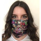 Kurukafa Skull Renkli Desenli Bandana Buff Maske PYTKBB00113