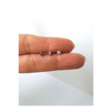 kurukafagift Yıldız Taşlı Tragus Helix Piercing Gümüş 6 mm