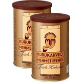 Kurukahveci Mehmet Efendi Mehmet Efendi 250 g Teneke Ambalaj x 2 Adet Türk Kahvesi Yoğun Aroma ile Lezzetli Kahve Menşei Türkiye