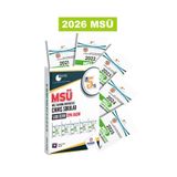 Kurul Yayıncılık 2026 MSÜ Çıkmış Sorular Son 5 Yıl Tıpkı Basım Fasikülleri Video Çözümlü
