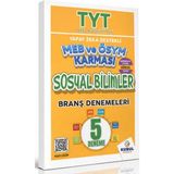 Kurul Yayıncılık Tyt Yapay Zeka Destekli Meb ve Ösym Karması Sosyal Bilimler 5'li Branş Denemeleri