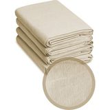 Kurumsal Ambalaj 3 Metre Kanvas Kumaş – Amerikan Bezi Kumaş %100 Pamuklu - 300 cm - Beyaz - Naturel - 150 cm