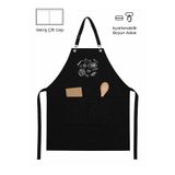 KURUMSAL AMBALAJ SİYAH MASTERCHEF MUTFAK ÖNLÜĞÜ - TASARIM BASKILI ÖNLÜK
