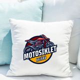 Kurumsal Logolu Saten Yastık Kılıfı 50x50 cm – Firmalara Özel Baskılı Dekoratif Kırlent Kılıfı (İçi Boş)