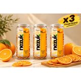 Kurutulmuş Portakal 75 g x 3 – Nezuk Güneş Enerjisiyle Kurutulmuş Doğal Portakal Dilimleri, 3'lü Fırsat Paketi