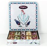 Kuruyemiş Laleli Kutuda Karışık Lokum 500 gr