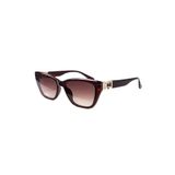Kurven Kahverengi Retro Kare Kemik Çerçeve Gold Detaylı Unisex UV400 Vintage Retro Güneş Gözlüğü