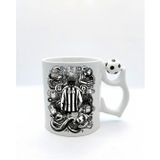 Kurye Meslek Taraftar Temalı Kurye Kupa Bardak | Taraftar Meslek Temalı Kupa Bardak | Hediye Mug (Beşiktaş Temal, Futbol Toplu)
