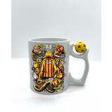 Kurye Meslek Taraftar Temalı Kurye Kupa Bardak | Taraftar Meslek Temalı Kupa Bardak | Hediye Mug (Galatasaray Temal, Futbol Toplu)