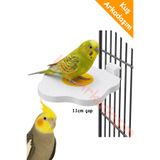 Kuş Arkadaşım Yumurta Tasarımlı Kuş Tüneği Muhabbet Kuşu & Sultan & Cennet Papağanı Tünek İçin 11cm Çapında