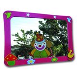 Kuş Figürlü Mantar Pano (105X70 Cm)