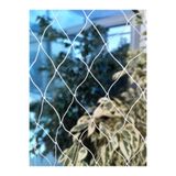 Kuş Filesi 2,5x50 Metre Kuş Ağı Balkon Ağı Kedi Filesi Balkon Filesi Güvercin Kuş Önleme Filesi beyaz-