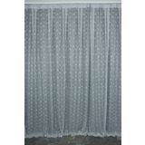 KUŞ MODEL GRİ RENK TEK KANAT Hazır dikilmiş Pileli Fon Perde 300*260 cm