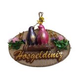 Kuş Tasarımlı Hoşgeldiniz Kapı Süsü