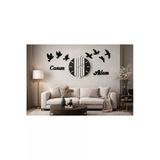 Kuş Temalı Duvar Saati Şık Ve Modern Kişiye Özel 40 Cmdir No47