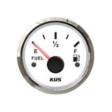 Kus Yakıt Göstergesi Beyaz 0-190 ohm 12-24V 52 mm