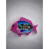 Kuşadası Polyester Kabartmalı Magnet 8,5 X 6 Cm Dekoratif Hediyelik Buzdolabı Süsü (Kod:1789)