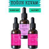 Kuşburnu Çekirdeği, Üzüm Çekirdeği ve Nar Çekirdeği Yağı (3X20ML)-%100 Saf Doğal Sabit Yağ Seti - 100 ml