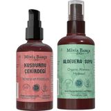 Kuşburnu Çekirdeği Yağı, 100ml - Aloevera Suyu 150ML. %100 Doğal