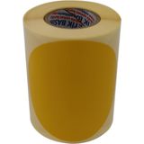 Kuşe Daire Renk Baskılı Çap Etiketi 100MM Daire Ölçülerinde Yuvarlak Çıkartma Sticker Rulod