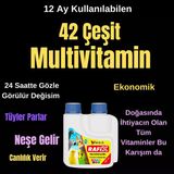 Kuşlar Için Multi Vitamin Ve Kuş Vitamini , Muhabbet Kuşu , Papağan.güvercin Ve Kanarya 125 Ml