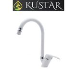 Kustar Olinda Beyaz Mutfak Evye Bataryası