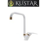 Kustar Oviedo Gold Beyaz Mutfak Evye Bataryası