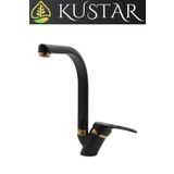 Kustar Tyal Gold Siyah Mutfak Evye Bataryası
