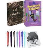 Kusursuz Rekabet ve Acı Çikolata Damla Akbulut 2li Set + Hediyeli