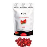 KUT dünyanın sağlığına Freeze Dried Çilek Meyve Cipsi | Dondurularak Kurutulmuş Çilek 20 g